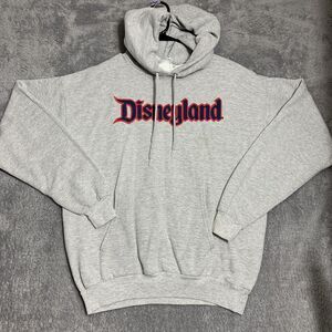 Disneyland Disney Parks Gray Hoodie Pullover Sweatshirt L